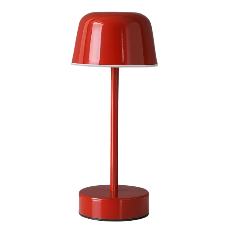 Wireless Rechargeable LED Table Lamp with Touch Control – Aluminum – Dimmable – 4-8 Hours Usage Time | Sansoti
