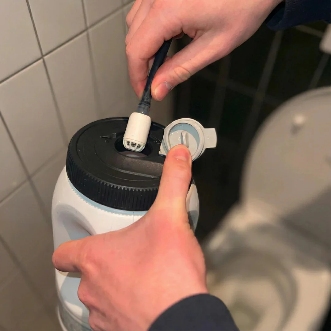 Tragbares Bidet ohne Installation, 60 Tage Akkulaufzeit, kompakt, hygienisch, für die Toilette zu Hause, unterwegs und auf Reisen | Sansoti