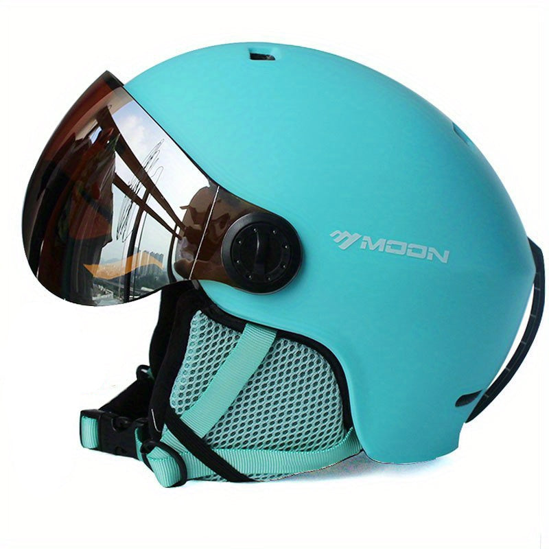 Sportieve Skihelm met Verstelbare Pasvorm en Afneembare Onderdelen – Veiligheid en Comfort voor Wintersport | Sansoti