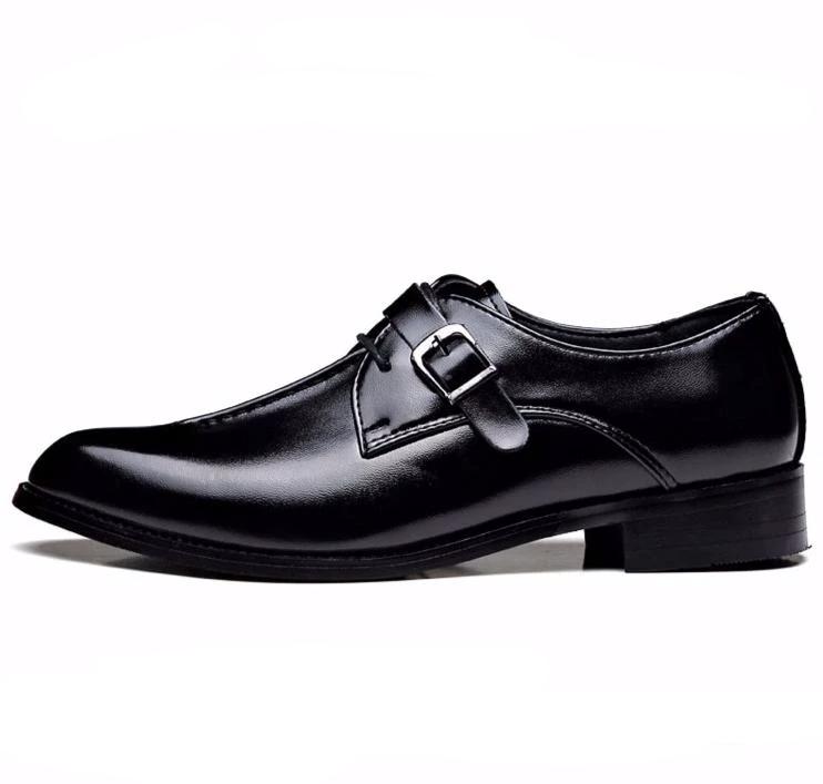 Oxford-Lederschuhe für Herren Schwarz Klassisch Formell Wasserabweisend Langlebiges Leder Geschäftlich Elegant Bequem | Sansoti