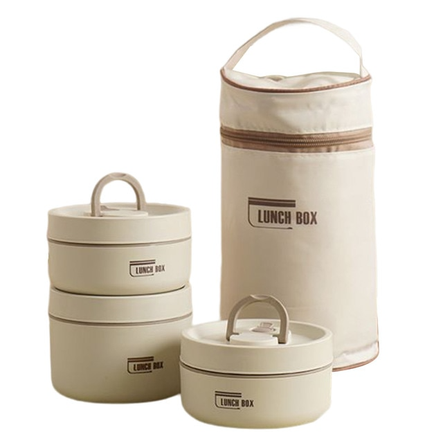 Thermische Lunchbox – Warmhoud Lunchbox van RVS voor Werk, School & Onderweg | Sansoti