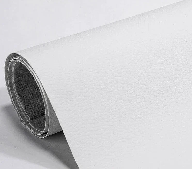 Samoprzylepna folia naprawcza ze skóry, do przycinania, 50x138cm, do naprawy mebli, tapicerki, sof i skóry, łatka | Sansoti