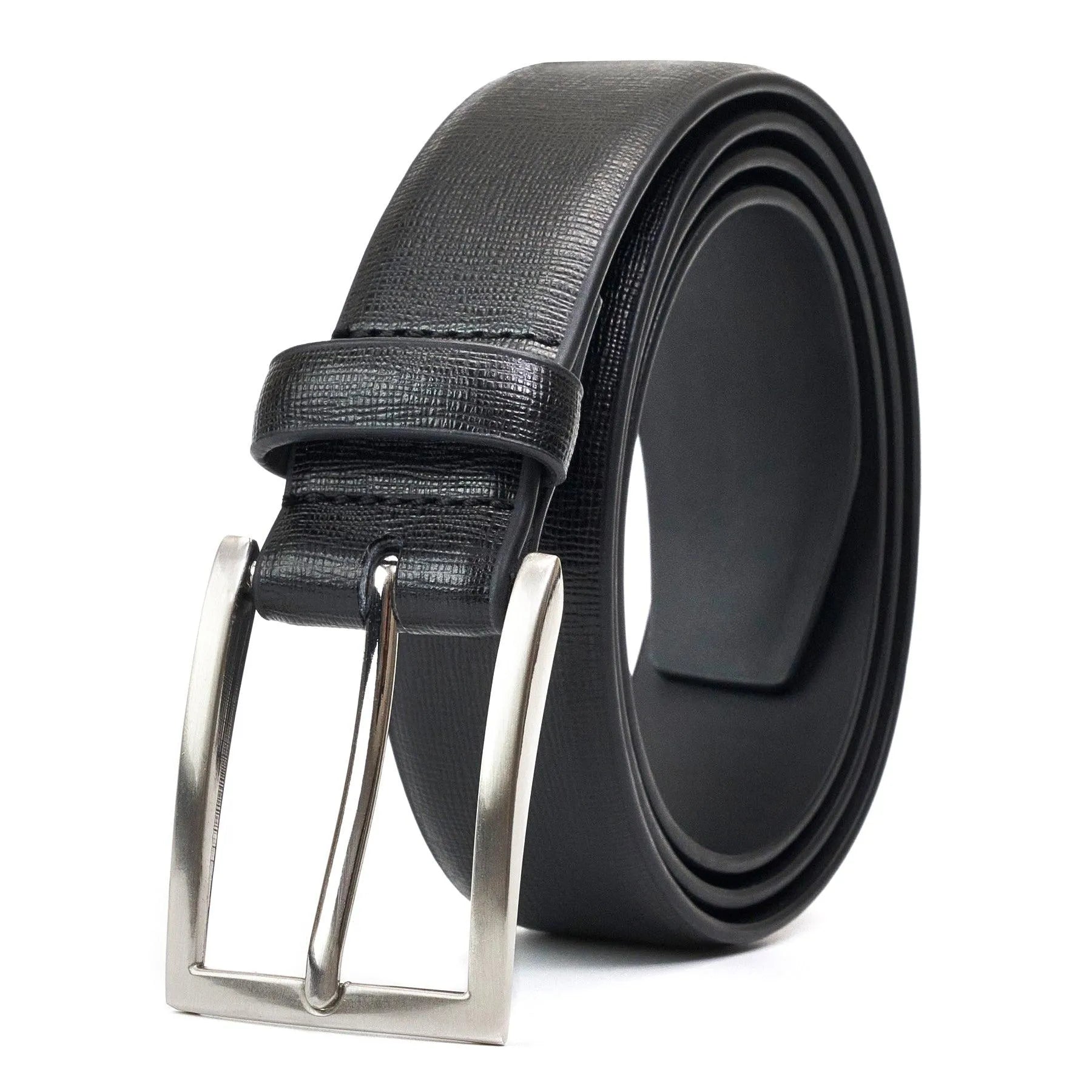 Leren Riem met Klassieke Gespsluiting voor Mannen en Vrouwen – Premium Kwaliteit in 7 Kleuren | Sansoti