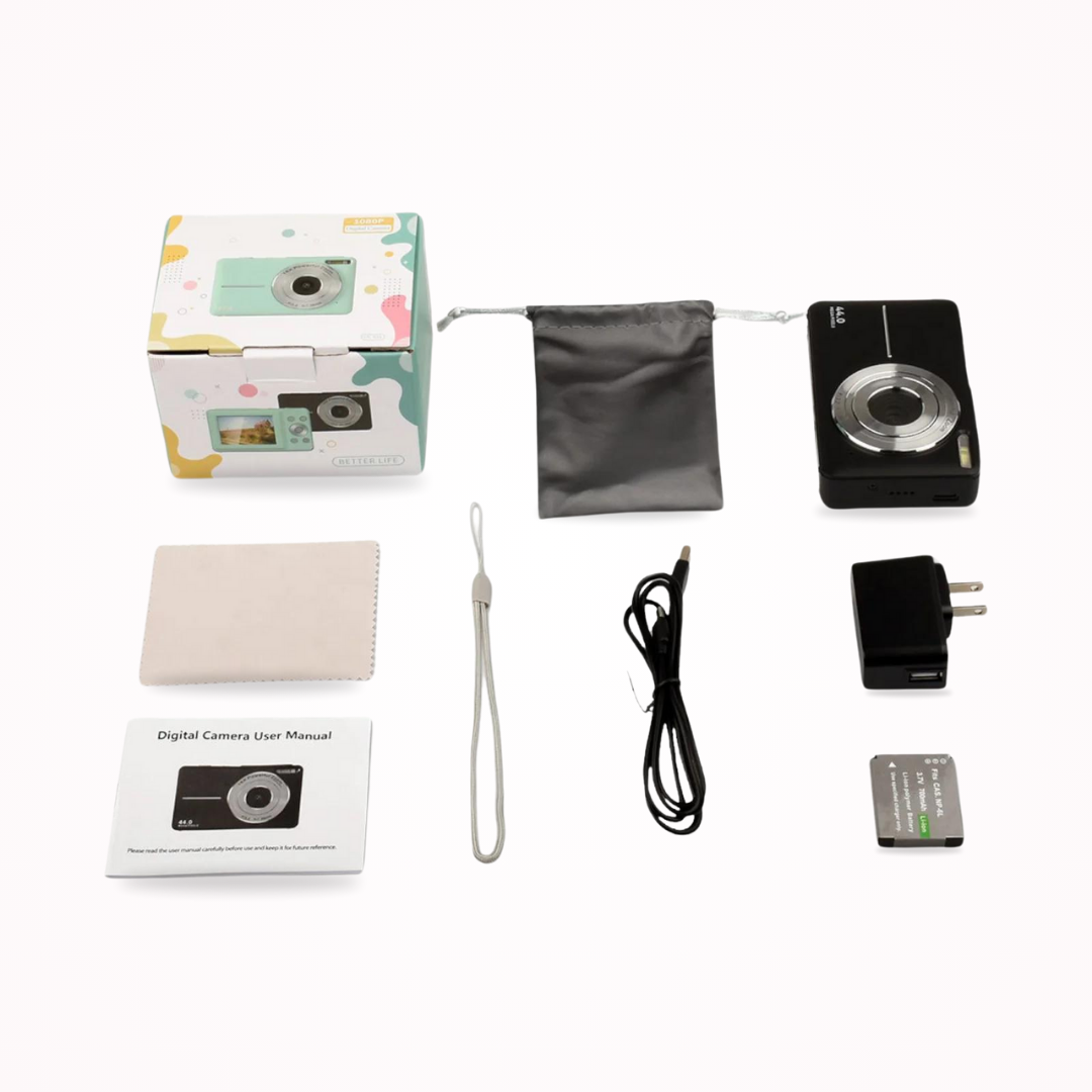 Appareil Photo Numérique Rétro Vintage 1080p Compact Portable Design Nostalgique | Restfield