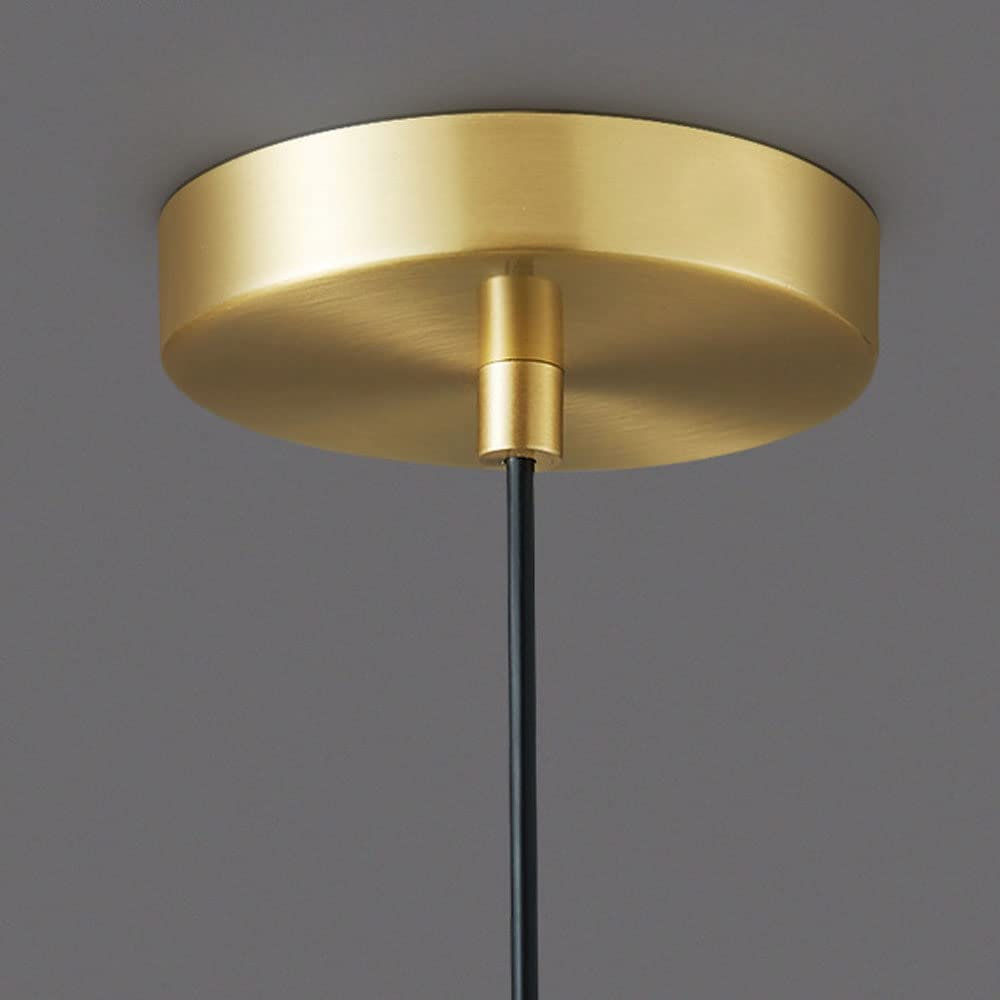 Nordic Hanglamp met Strakke Silhouet – Zwart & Goud Design | Sansoti