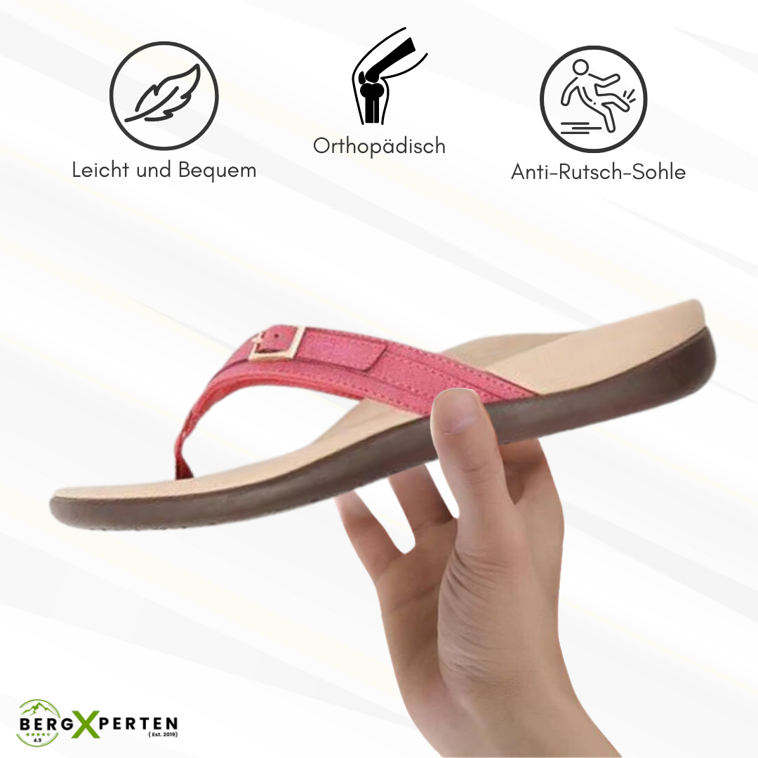Orthopedische Comfortsandalen voor Dames — Ergonomische Voetondersteuning met Antislipzool | Sansoti