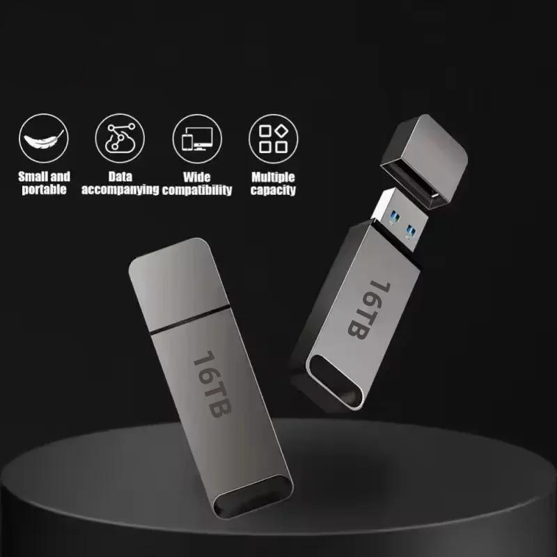 4TB USB-stick met metalen behuizing – USB 3.2, schokbestendig, compact ontwerp voor veilige dataopslag | Sansoti