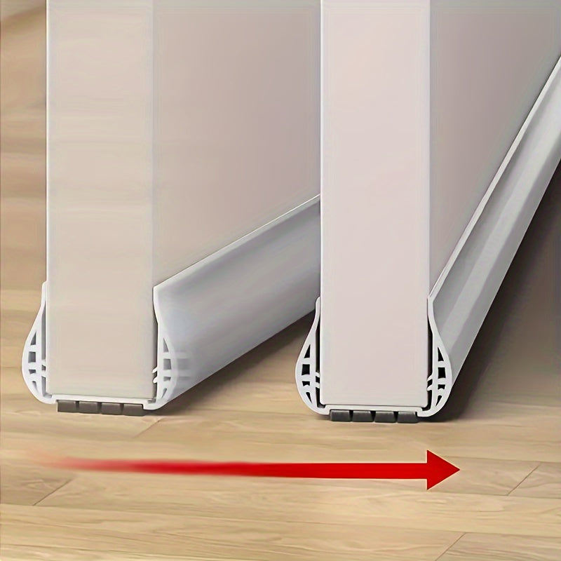 Verstelbare Tochtstrip voor Deur 93cm Polyester Isolatie Energiebesparing Deurstrip Geluiddemper Tochtwering | Sansoti