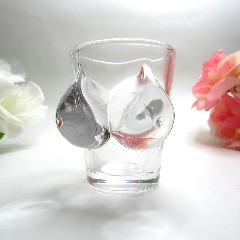 Glazen Karaf 600ml met Speels Design Transparant Bleivrij Glas voor Whisky Wijn | Sansoti
