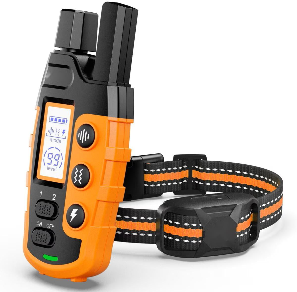 Collier de dressage électronique pour chiens avec télécommande, portée de 1000m, étanche, 3 modes de dressage | Sansoti