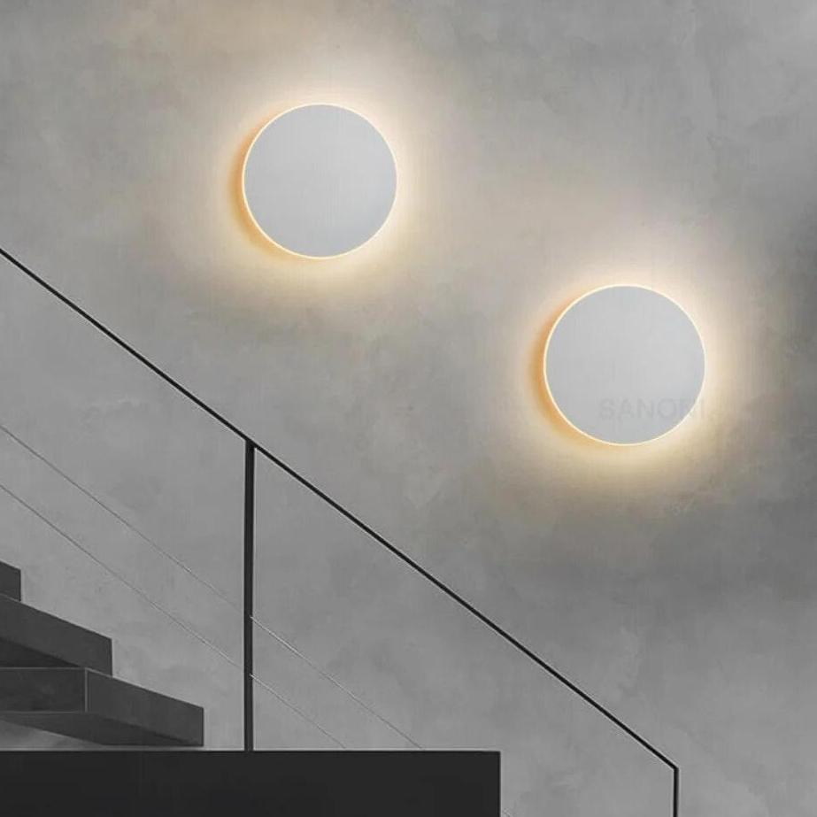 Wandlamp Rond Aluminium LED Nordisch Minimalistisch 10W Ø13 Ø30 Hal Slaapkamer | Sansoti