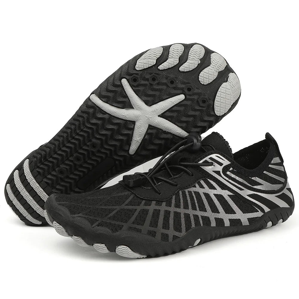 Sneldrogende Waterschoenen Dames Heren Ademend Mesh Anti-Slip Zool Zwemmen Strand Surf Yoga Watersport | Sansoti