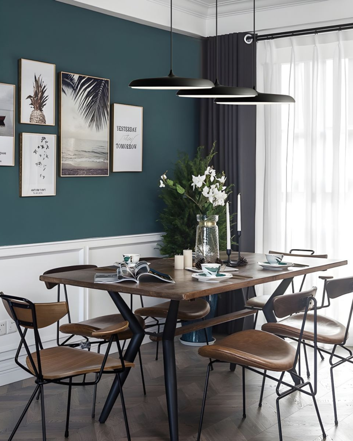 Ronde Hanglamp met Zachte Lichtverspreiding Zwart Grijs Groen Roze Wit Oranje ø25cm ø40cm Modern Scandinavisch Design voor Eetkamer Woonkamer Werkplek | Sansoti