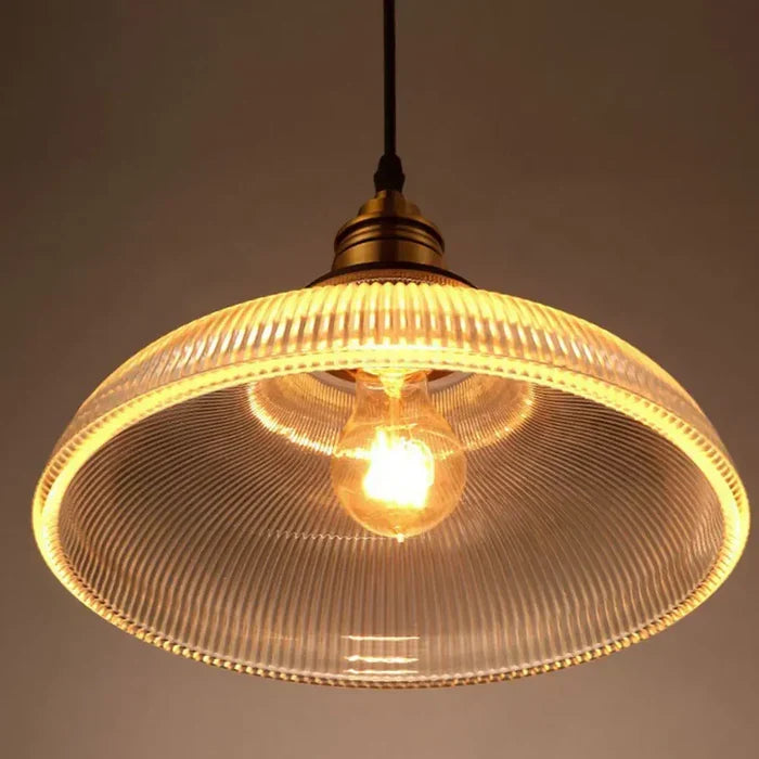 Hanglamp Glas met Metalen Frame Amber Transparant voor Eettafel Woonkamer Hal Moderne Verlichting 120cm | Sansoti