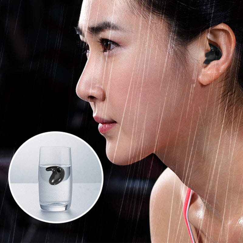 Bluetooth 5.3 Slaap Oordopjes Ultra Compact Draadloos Muziek In-Ear Onzichtbaar Geluidsdemping Handsfree Nachtrust Comfortabel Hardlopen Sport | Sansoti