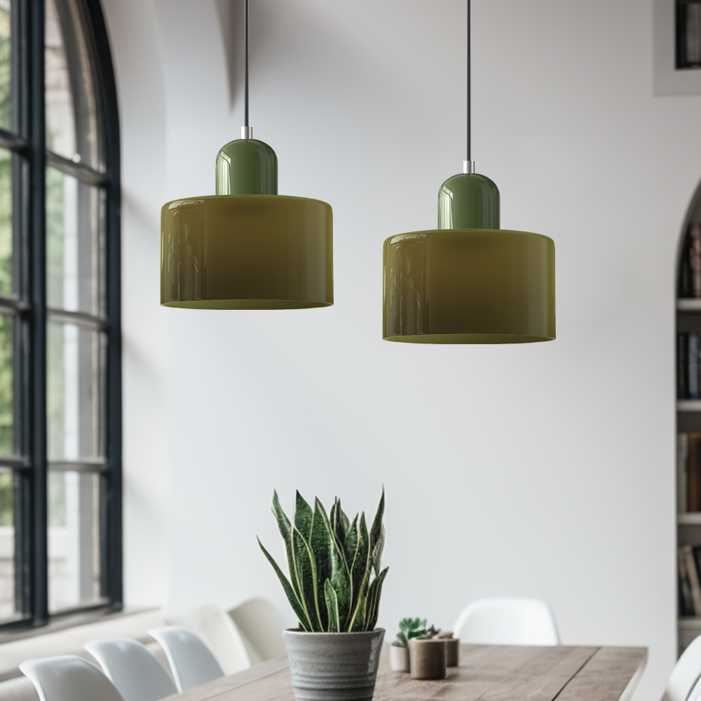 LED Hanglamp Slank Wit Modern Design 200cm Langwerpig voor Woonkamer & Eetkamer | Sansoti