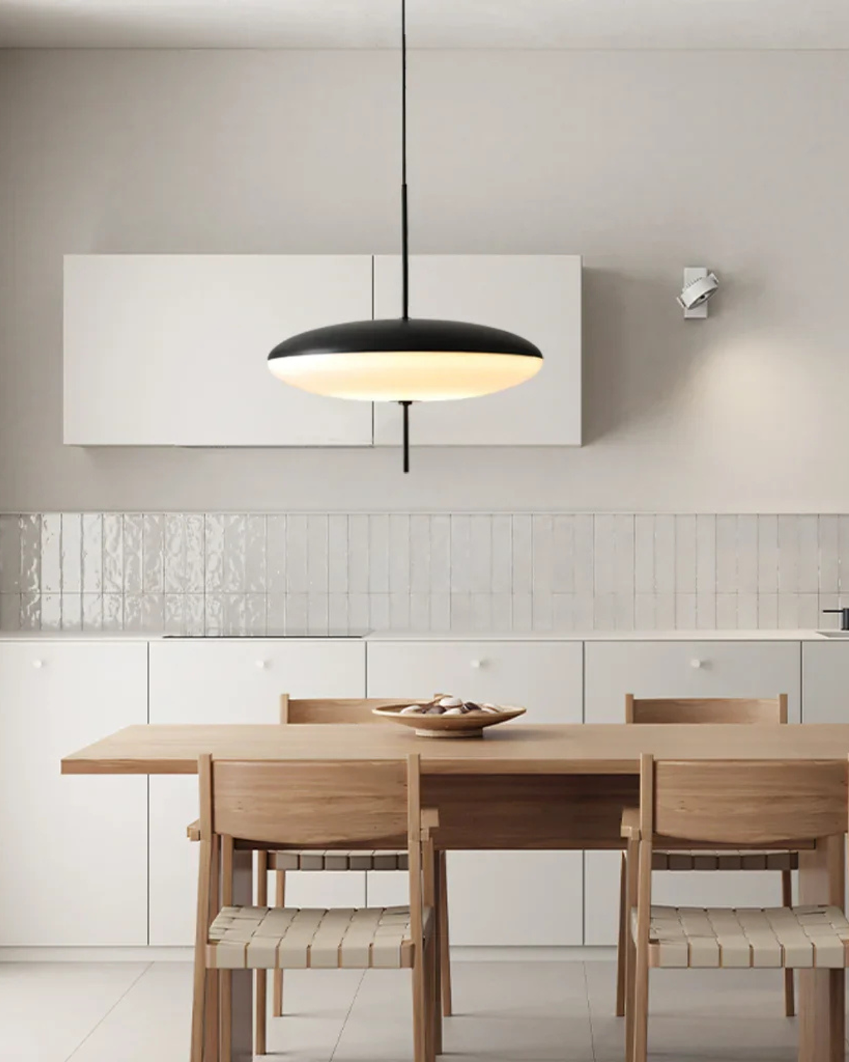 Moderne Hanglamp Met Zwevend Design In Acryl En Metaal Met Warme Diffuse Verlichting | Sansoti
