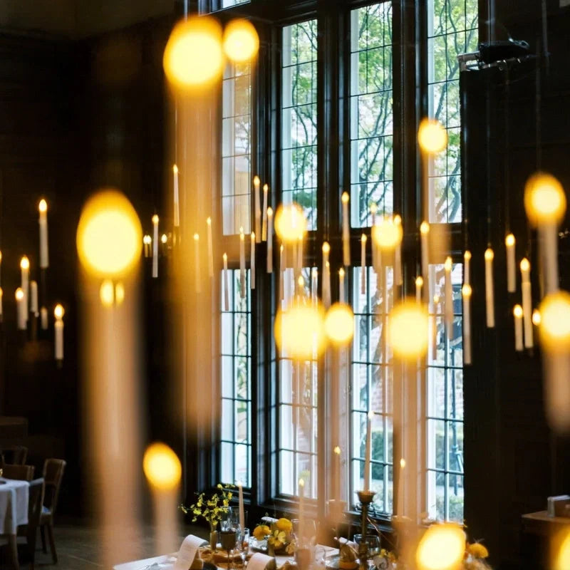 Bougies LED flottantes résistantes à l'eau, lumière blanc chaud vacillante, éclairage d'ambiance intérieur et extérieur, fête et bassin | Sansoti