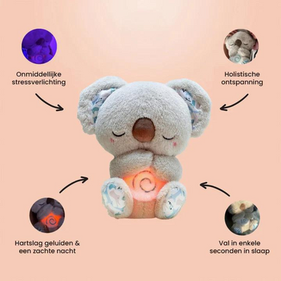 Therapeutische Koalaknuffel met Aromatherapie en Warmte-functie voor Stressverlichting | Sansoti