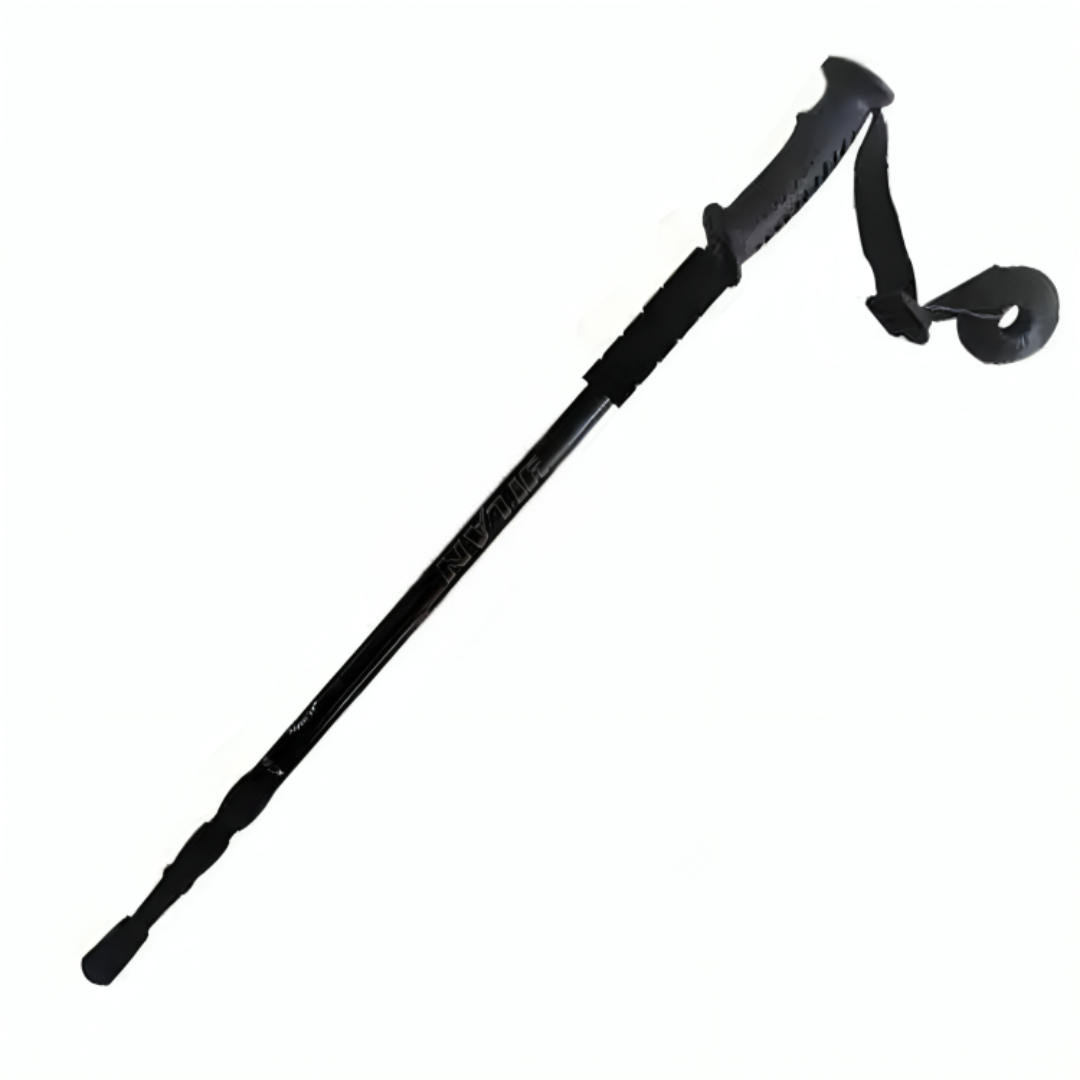 Inklapbare Wandelstokken 4-delig Verstelbaar 64-134cm Aluminium Lichtgewicht Trekking Bergen Outdoor | Sansoti