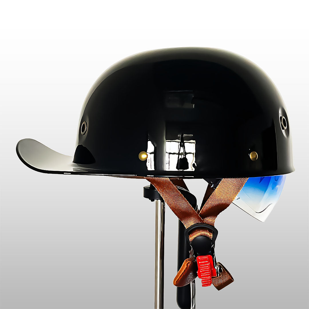 Motorhelm Halfopen Baseball Stijl DOT ECE Gecertificeerd Dagelijks Rijden Veiligheid Comfort Bescherming | Sansoti