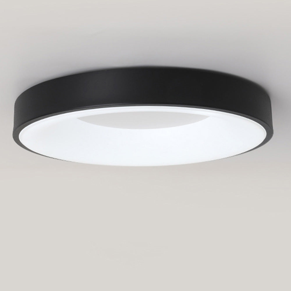 LED Deckenleuchte Rund Acryl Eisen Niedrige Räume Flur Schlafzimmer Wohnzimmer Moderne Aufbauleuchte Minimalistische Deckenbeleuchtung | Restfield