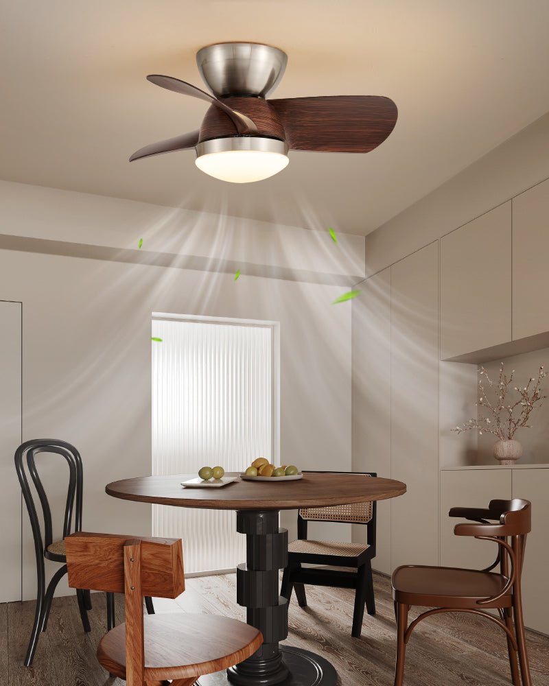 Plafonnier met Ventilator Dyms – Plafondlamp met Ventilatiefunctie ø61cm | Sansoti