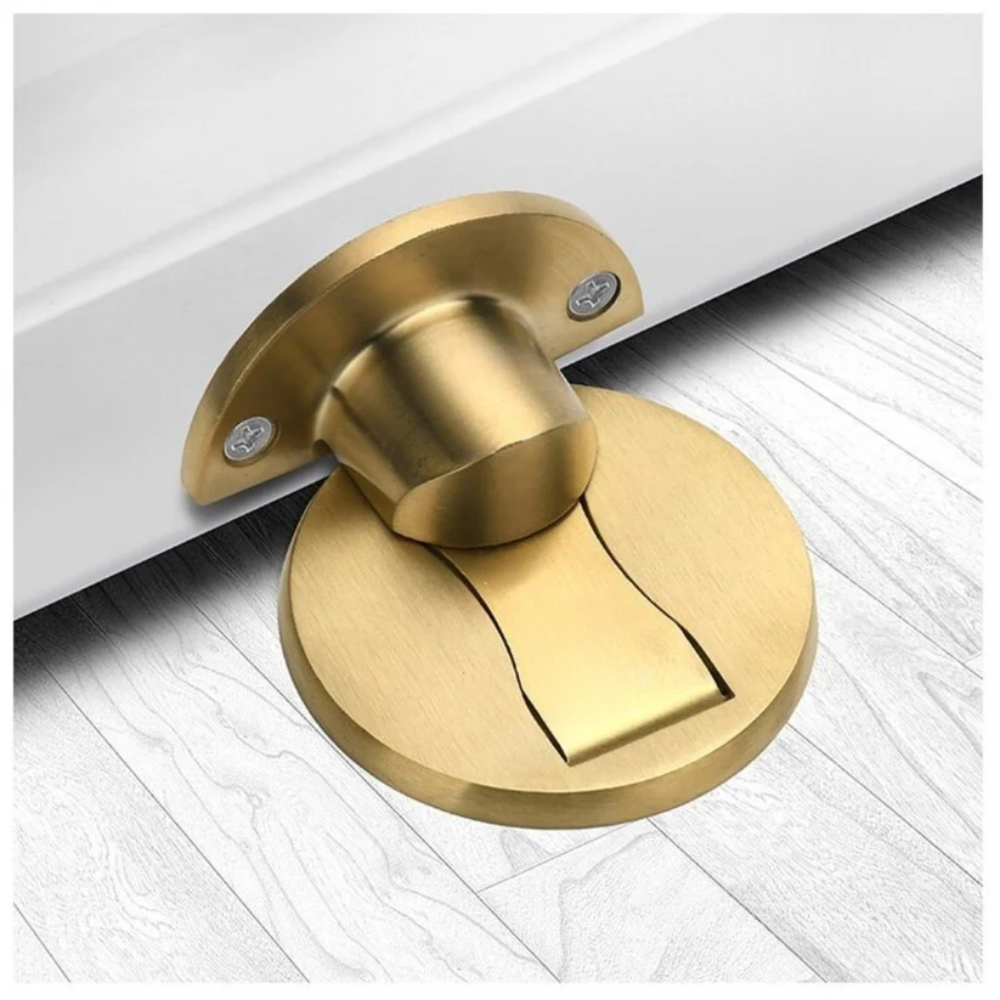 Deurstop Magnetisch RVS 304 Zilver Zwart Goud Wand Montage Deurvastzetter Deurbuffer Magneet Deurstophouder | Sansoti