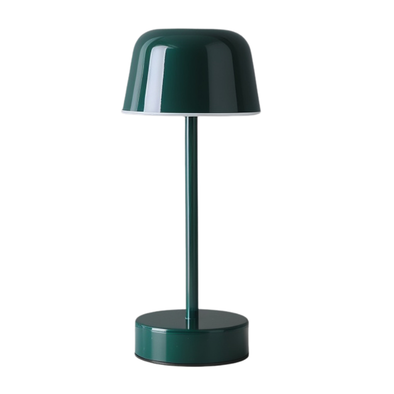 Wireless Rechargeable LED Table Lamp with Touch Control – Aluminum – Dimmable – 4-8 Hours Usage Time | Sansoti