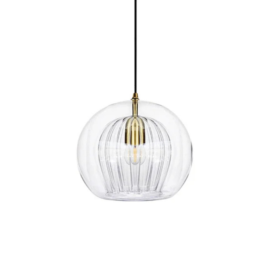 Hira glazen hanglamp E14 transparant keukeneiland eettafel moderne verlichting design lamp bar keuken verlichting | Sansoti
