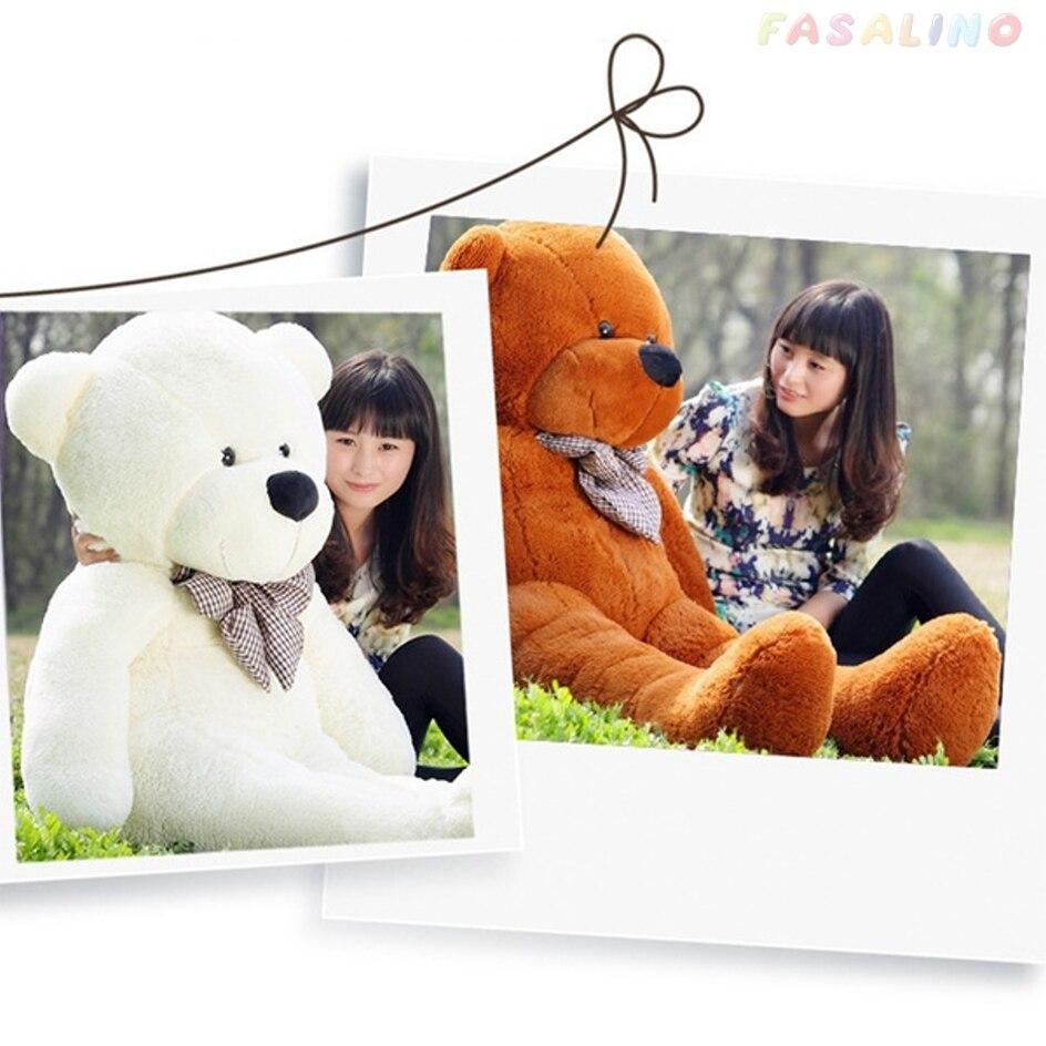 Großer Teddybär XXL 100–200 cm Weicher Plüsch-Teddybär Kinderzimmerdekoration Kuscheltier Spielzeug Geschenk | Sansoti