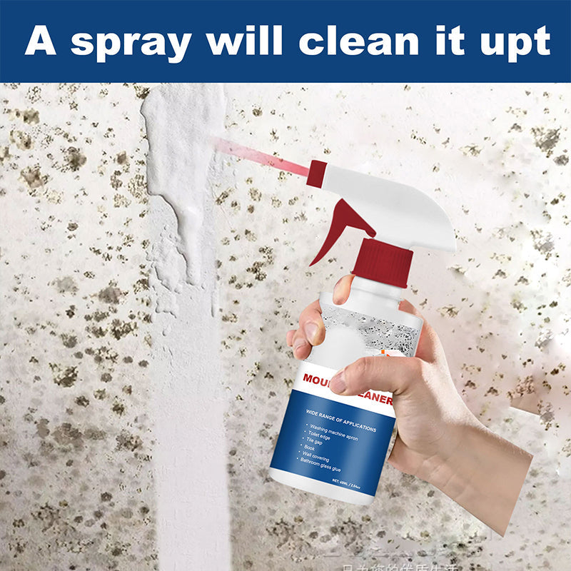 Spray do usuwania pleśni 60 ml do łazienki, kuchni, płytek i fug, usuwa plamy bez szorowania, butelka PE, przeciwgrzybiczy | Sansoti