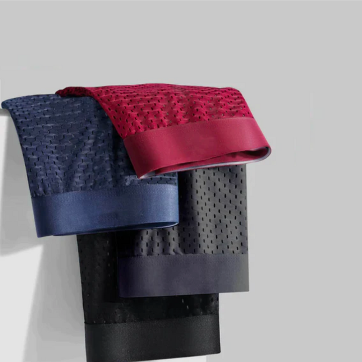 Bambus-Herrenboxershorts, 10er-Set, atmungsaktiv, weich, komfortabel, hypoallergen, natürliche Alltagsunterwäsche | Sansoti
