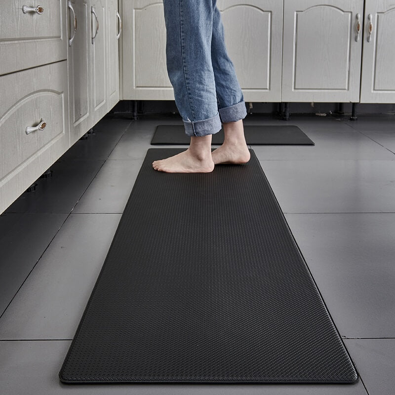 Antislip Keukenmat PVC Waterdicht 45x75 tot 180cm Comfort Antifatigue Stamat voor Keuken en Werkplek | Sansoti