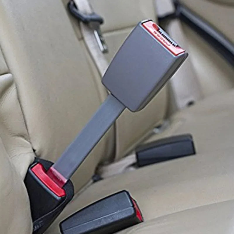 Rallonge de ceinture de sécurité automobile avec tige rigide de 28 cm – accessoire ergonomique pour un confort accru en voyage et une conduite sûre | Sansoti