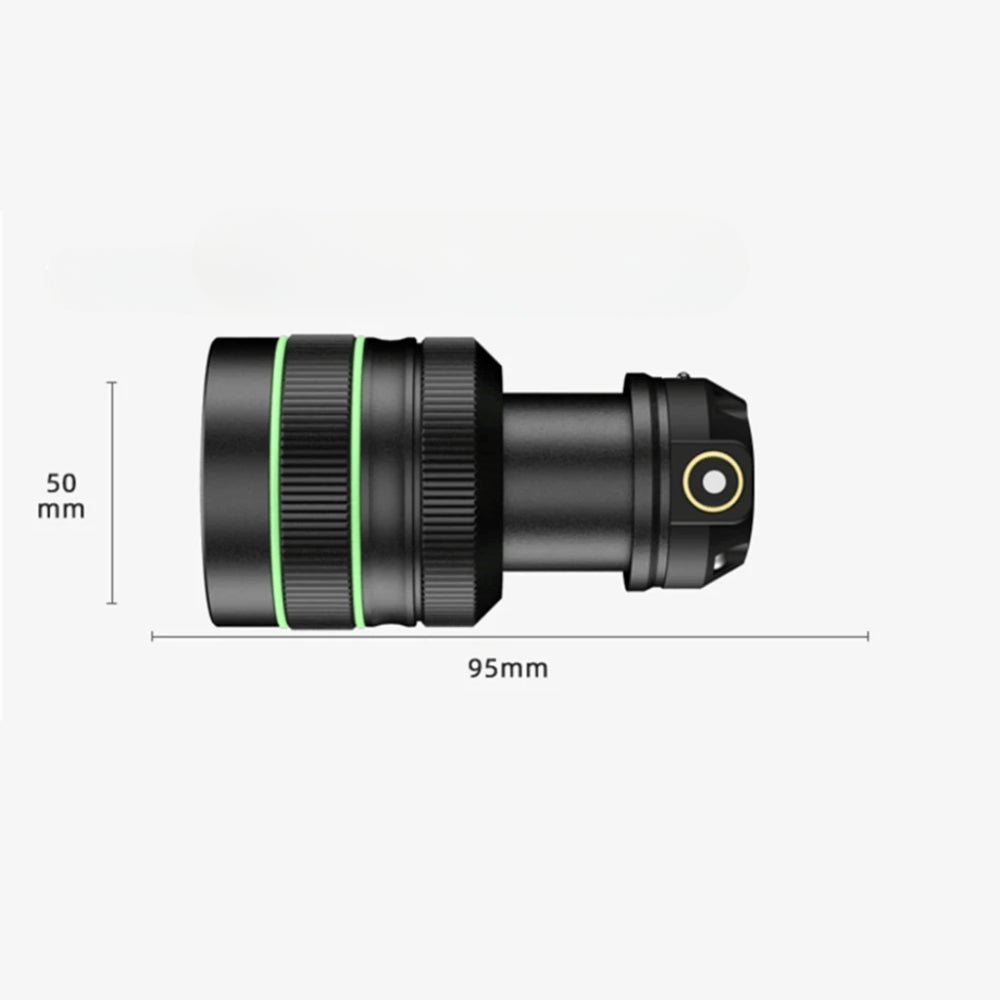Lampe frontale LED 10000 lumens Rechargeable Capteur de mouvement Faisceau réglable | Restfield