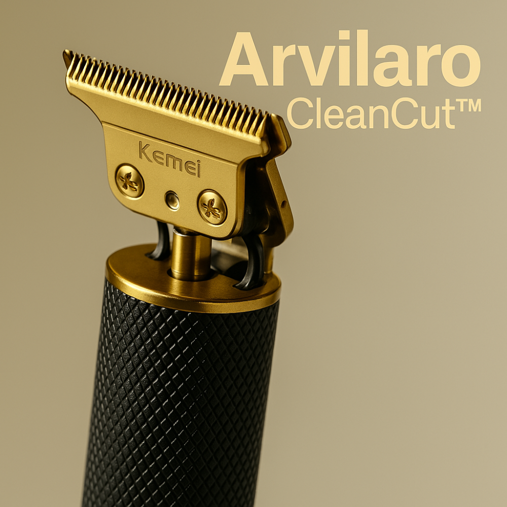 Professionele Precisietrimmer met Koolstofstalen Mesjes – Oplaadbaar 120 Min – Barbier Kwaliteit voor Baardcontouren en Haarstyling Thuis | Sansoti