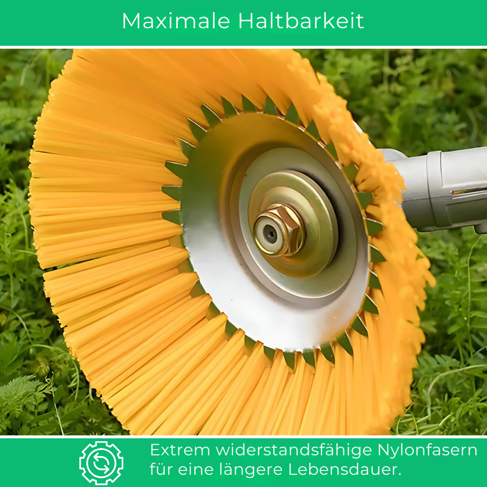 Professional trimmer head for brush cutter – 200mm nylon – 10,000 RPM – suitable for up to Ø20mm shaft | Sansoti