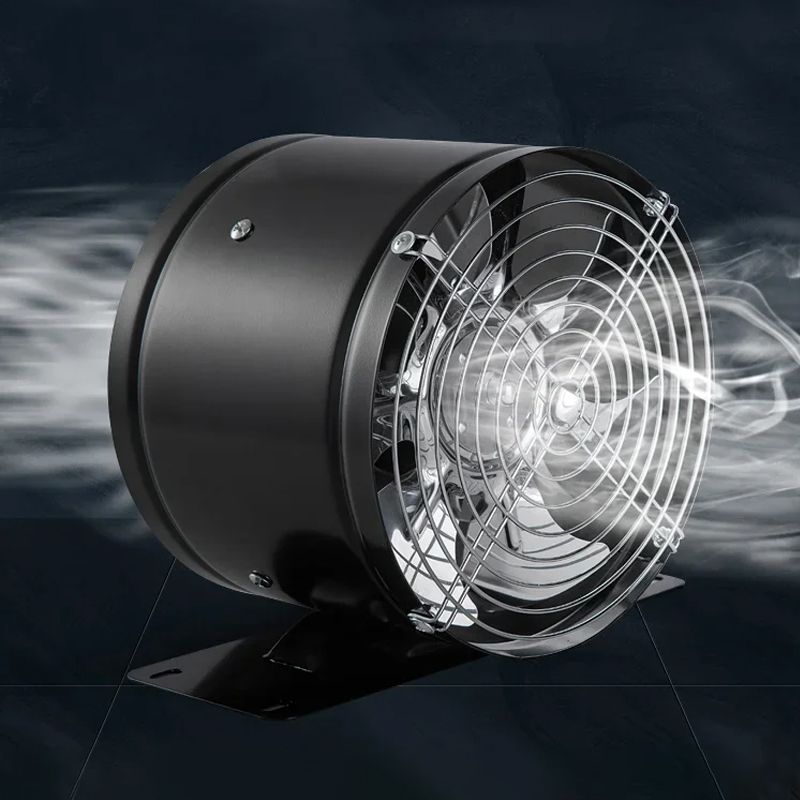 Afzuigventilator Keuken – Stille Wandventilator Rook & Geur Afvoer 4 inch 6 inch – Badkamer Toilet Ventilatie Systeem Afzuigkap Metalen Behuizing | Sansoti
