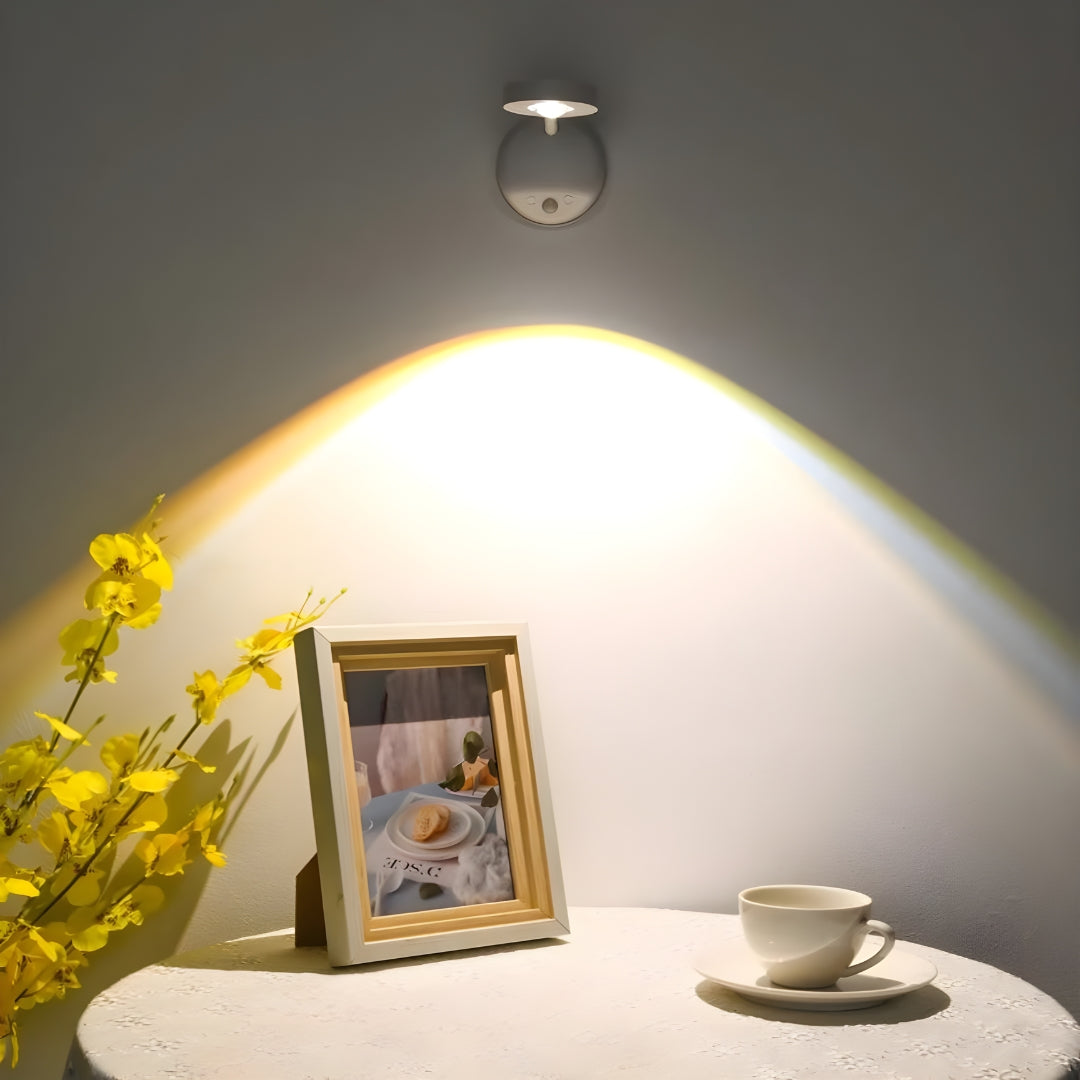 Draadloze LED Spotverlichting met Bewegingssensor 360° Verstelbaar Warm/Neutraal/Koel Wit Oplaadbaar USB-C | Sansoti