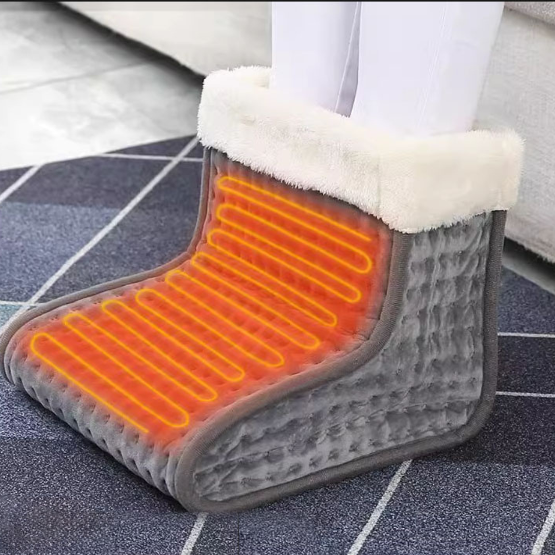 Elektrische Voetenwarmer met 6 Warmtestanden Timer Wasbaar Afneembaar Binnenvoering Afstandsbediening | Sansoti