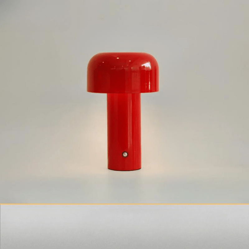 Lampe de table champignon rechargeable sans fil LED 25cm design | Restfield