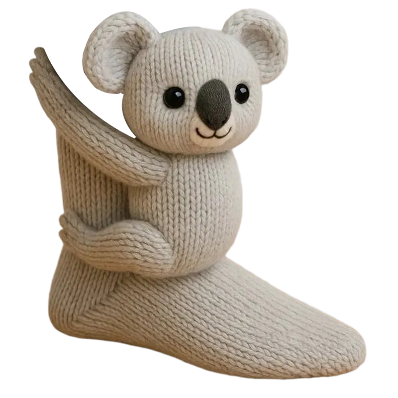 Knuffel Sokken met Dieren Design – Zachte Hugsokken voor Warmte en Comfort | Sansoti