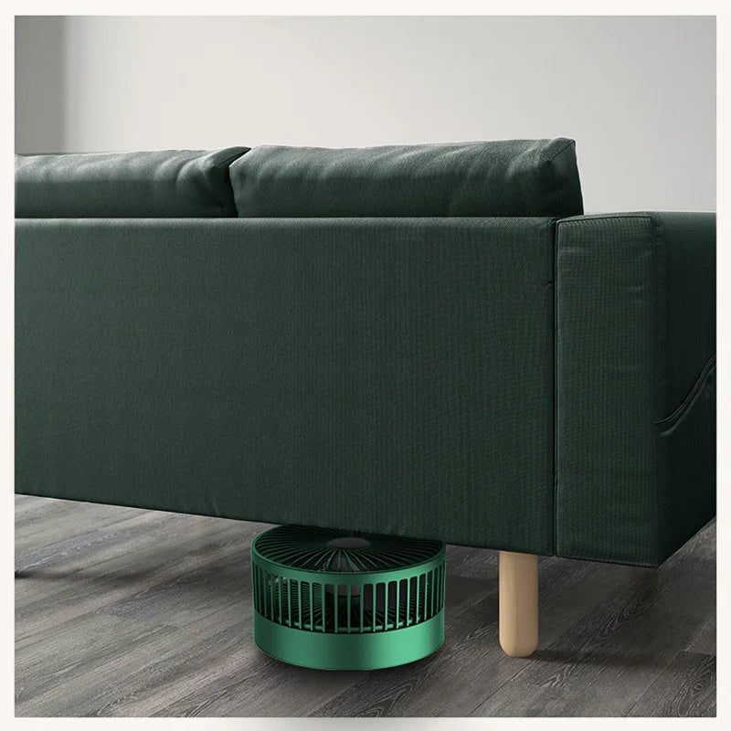 Foldable Table Fan USB Rechargeable with Five Speeds – Compact and Quiet | Sansoti