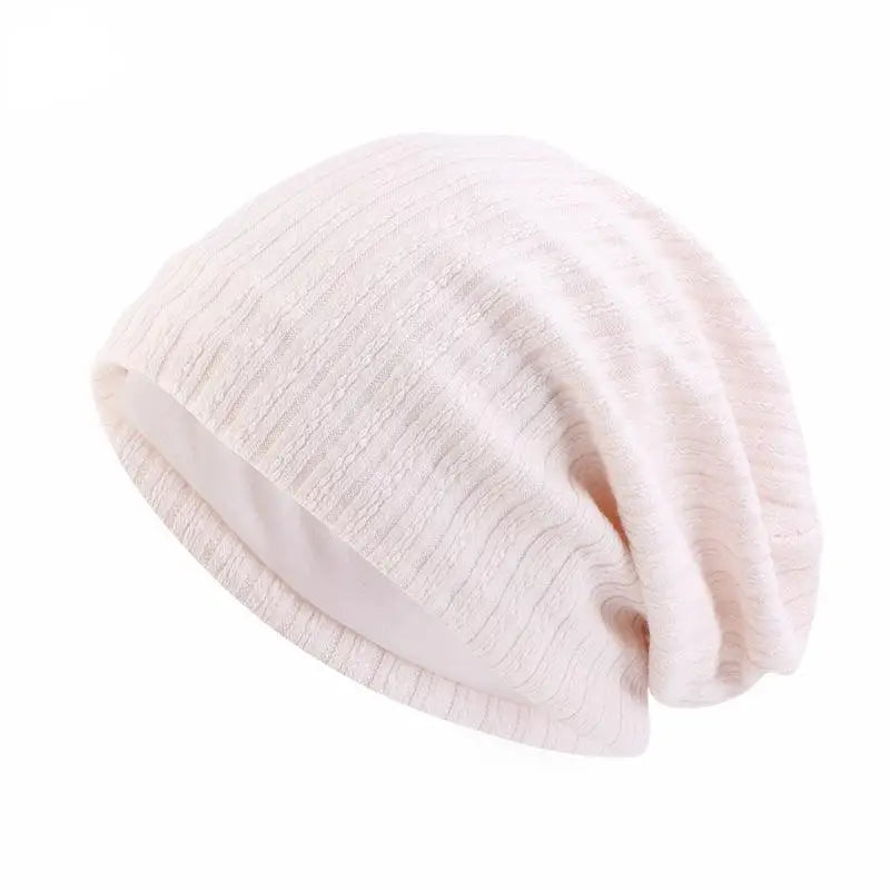 Bonnet en maille à motif de blé – Bonnet d'hiver chaud unisexe à double épaisseur en coton et polyester – Hiver automne | Sansoti