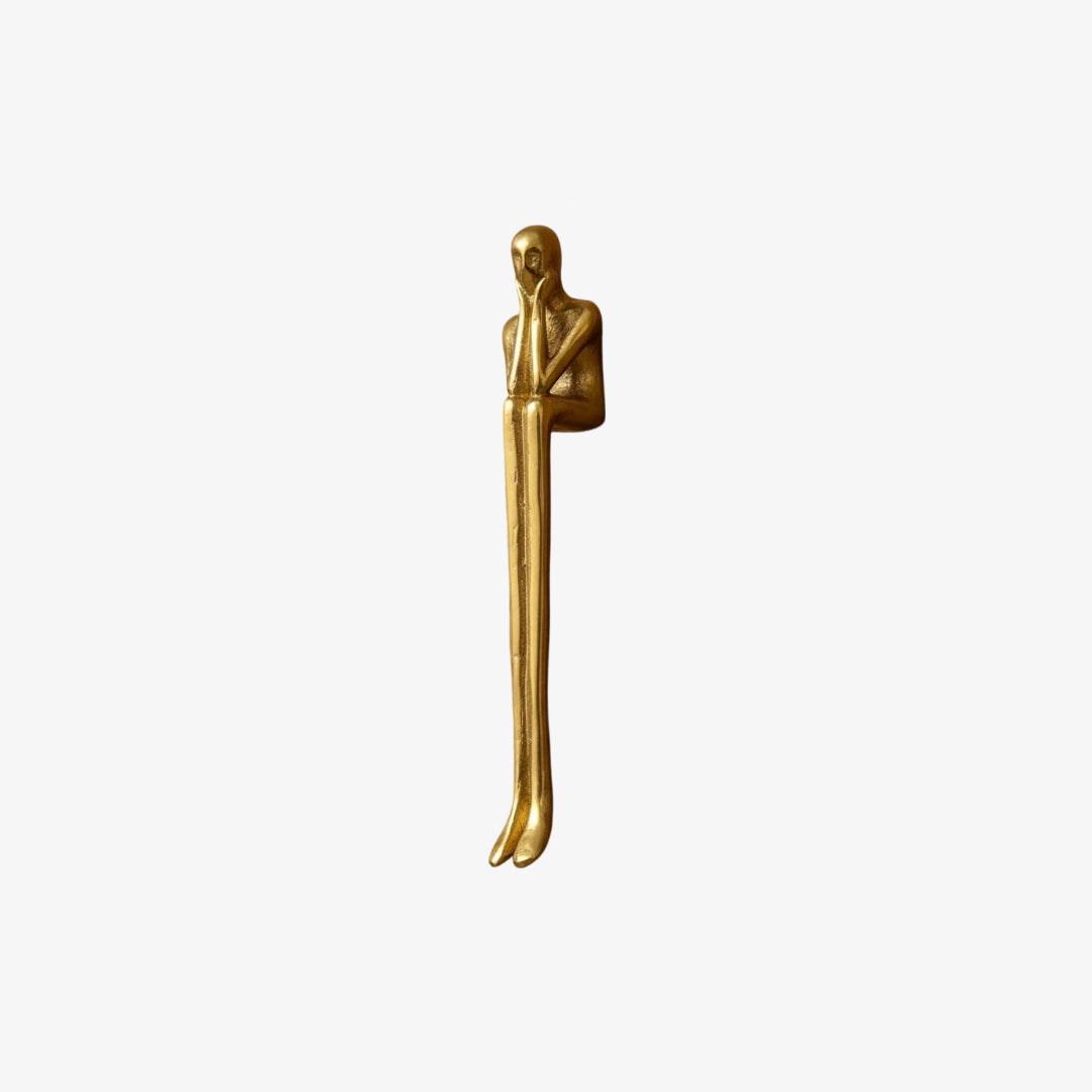 Minimalistische Kastgreep - Messing Zilver Roze - Scandinavisch Design Meubels | Sansoti