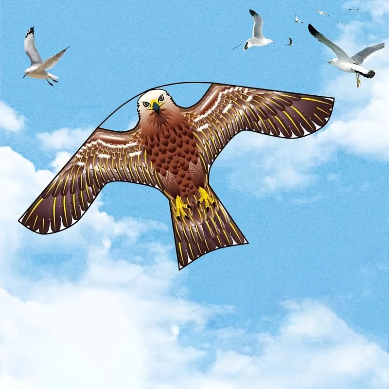 Épouvantail cerf-volant en forme d’aigle, protection des cultures du jardin, effet dissuasif, décoration de jardin | Sansoti