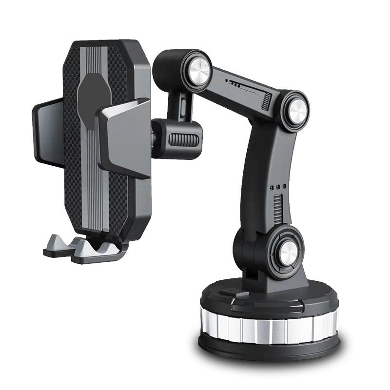 Universele Telefoonhouder Auto Voorruit & Dashboard 360° Draaibaar met Telescopische Arm | Sansoti