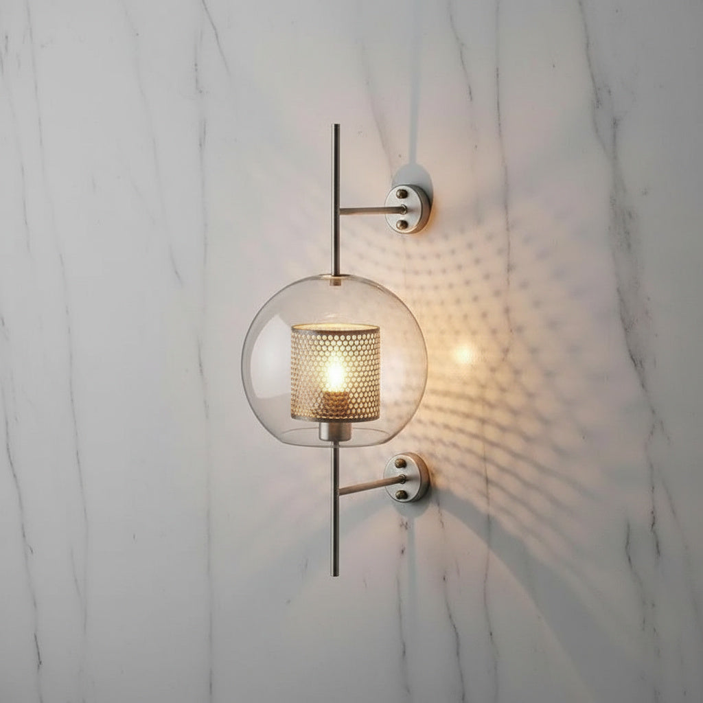 Moderne Glazen Wandlamp – Stijlvolle Verlichting met Klassieke Uitstraling | Sansoti