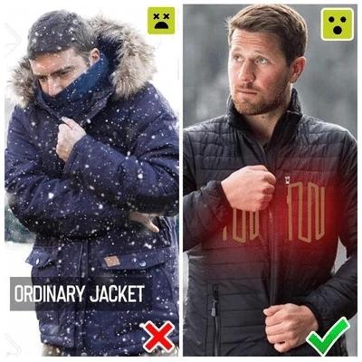 Beheizbare Weste mit vier Wärmezonen und USB-Heizung, Unisex-Outdoor-Winterbekleidung, Thermoweste | Sansoti